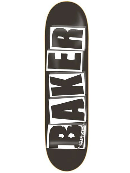 Baker - Brand Logo 8" Deck | Black White