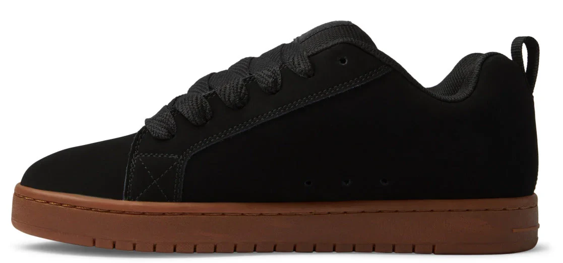 DC - Court Graffik Shoes | Black Gum - Image 2