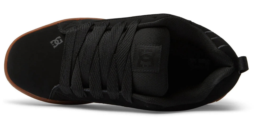 DC - Court Graffik Shoes | Black Gum - Image 4