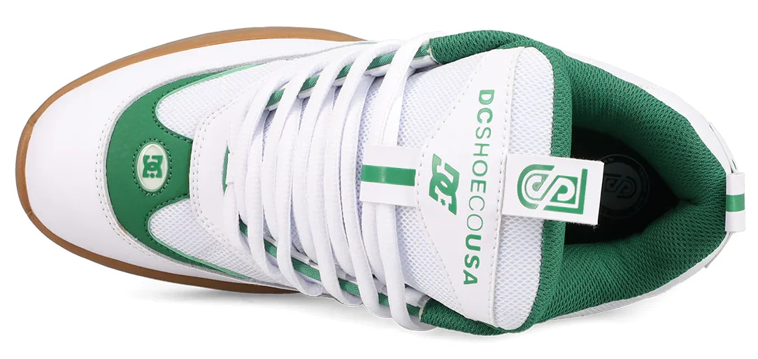 DC - JS-2 Shoes | White Green - Image 3