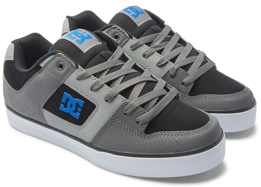 DC - Pure Shoes | Black Grey Blue - Image 3