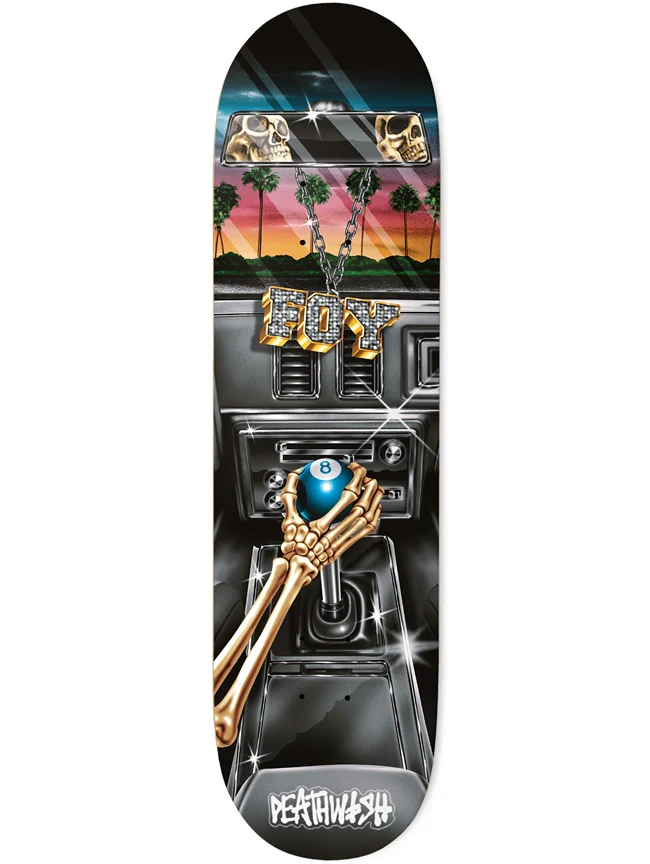 Deathwish - Jamie Foy 'Samborghini Shifter' 8" Deck