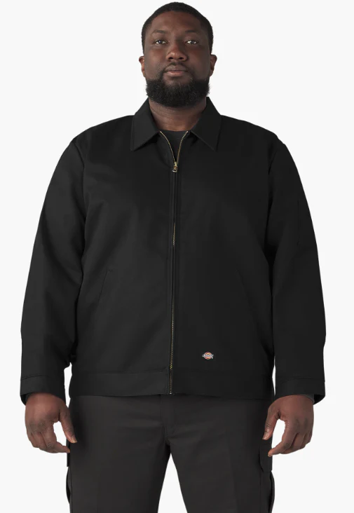 Dickies - Eisenhower Lined Garage Jacket | Black - Image 2