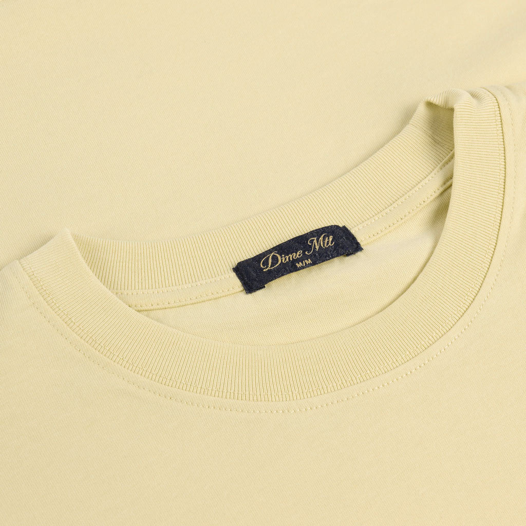 Dime - Cursive Small Logo Tee | Cloud Cream - Image 2