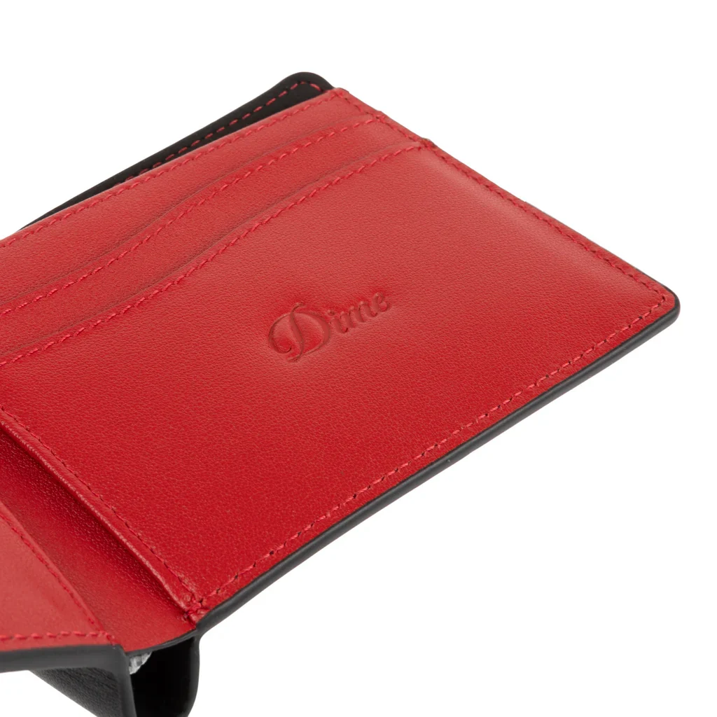 Dime - Leather Bifold Wallet | Black Cherry - Image 3