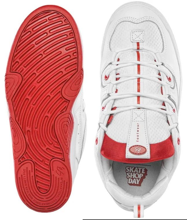 éS - Two Nine 8 Shoes | White Red - Image 3