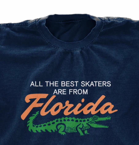Jenkem - Florida 'Best Skaters' Tee | Dark Navy - Image 2
