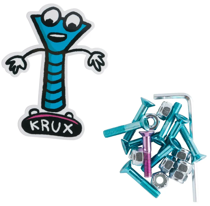 Krux - 1" Allen Pink & Blue Hardware - Image 2