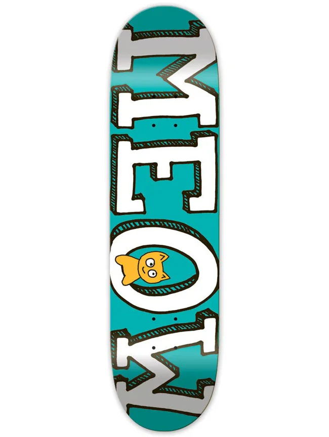 Meow - Meow Logo 7.75" Deck | Teal