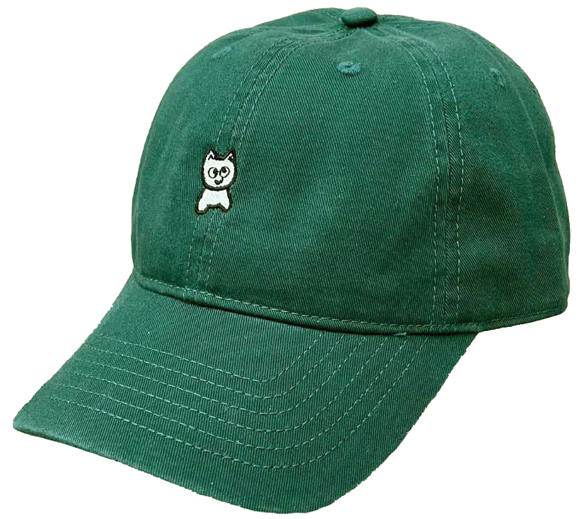 Meow - Unstructured Hat | Forest Green