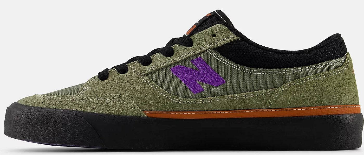 New Balance - Numeric Franky Villani 417 Low Shoes | Dark Olive Black - Image 2