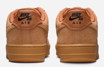 Nike SB - Air Force 1 Shoes | Flax - Image 5