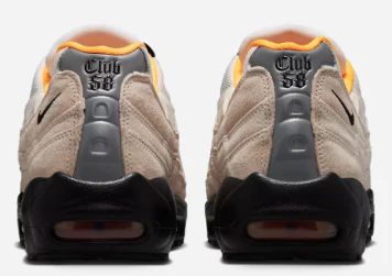 Nike SB - Air Max 95 Shoes | Sail Laser Orange - Image 5