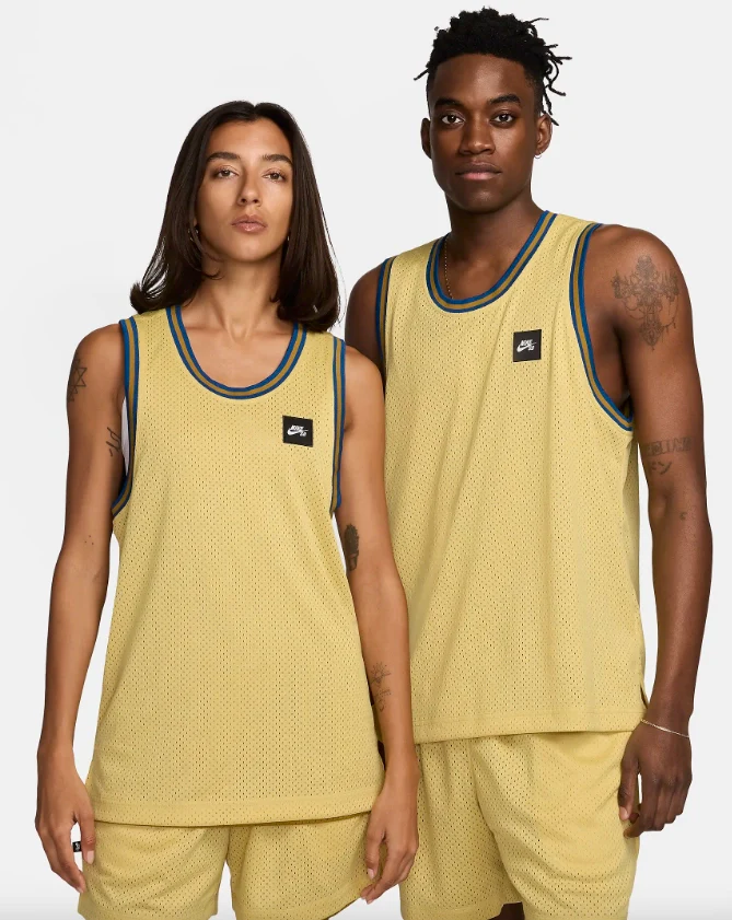 Nike SB - Basketball Skate Jersey | Gold - Image 2