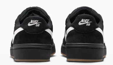 Nike SB - Code 58 Shoes | Black White Black - Image 5