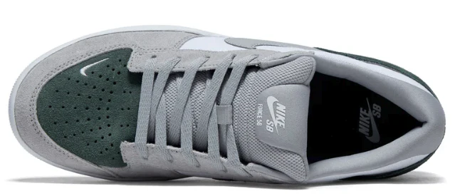 Nike SB - Force 58 Shoes | White Silver Fir - Image 4