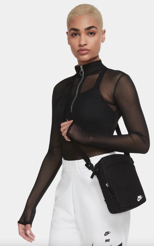 Nike SB - Heritage Crossbody Bag | Black - Image 6