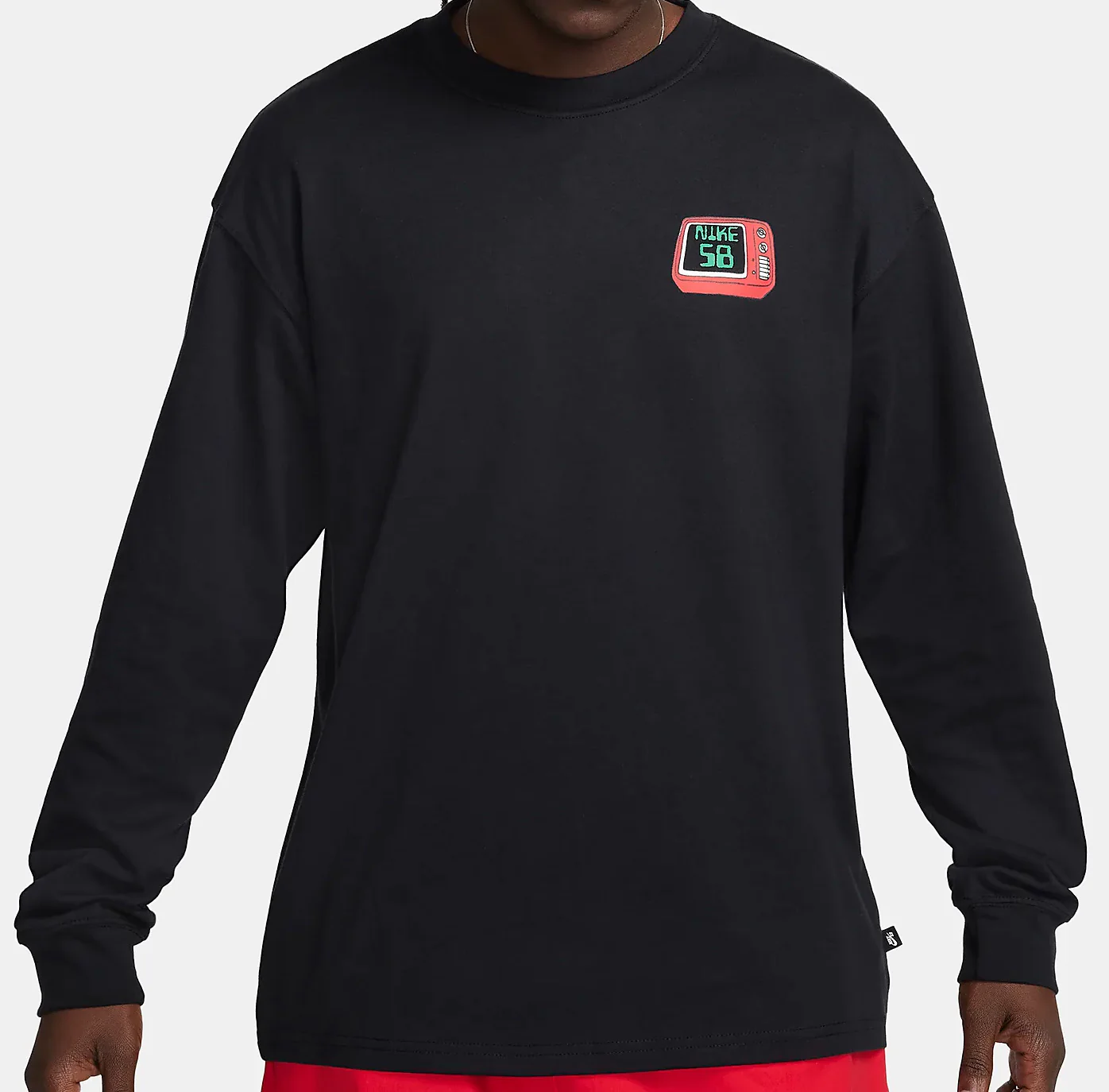 Nike SB - Brain Wash Max90 L/S Tee | Black
