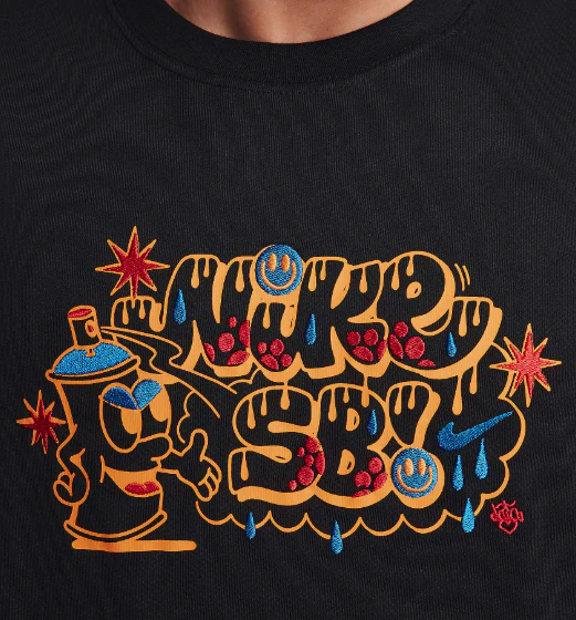 Nike SB - Spray Can Max90 Tee | Black - Image 3
