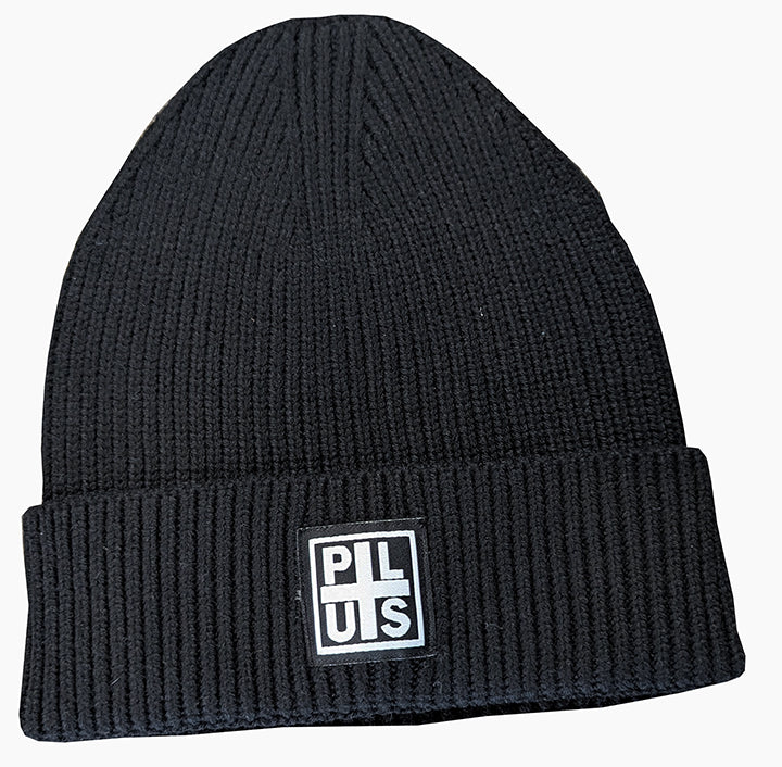 Plus - Block Beanie | Black