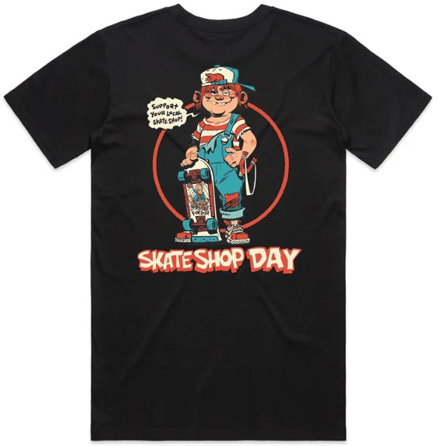 Plus x SSD - Brett Parsons Support Tee | Black