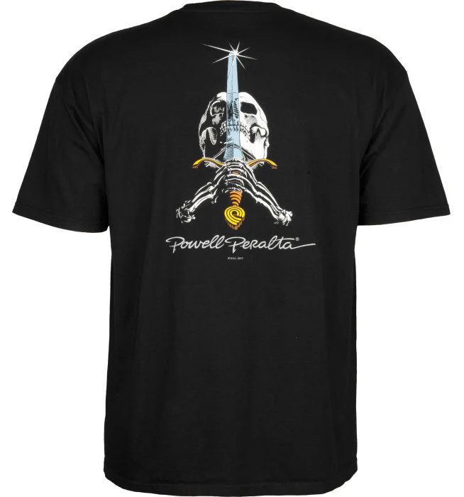 Powell Peralta - Skull & Sword Tee | Black