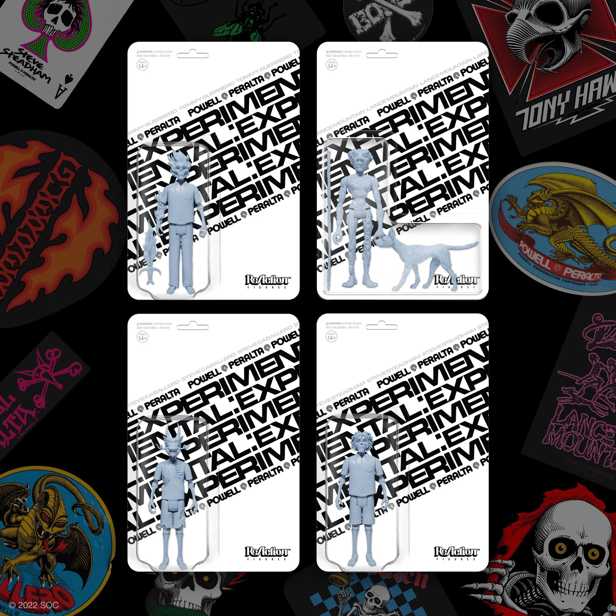 Powell Peralta x Super7 - Lance Mountain 'Experimental' ReAction Figure - Image 2