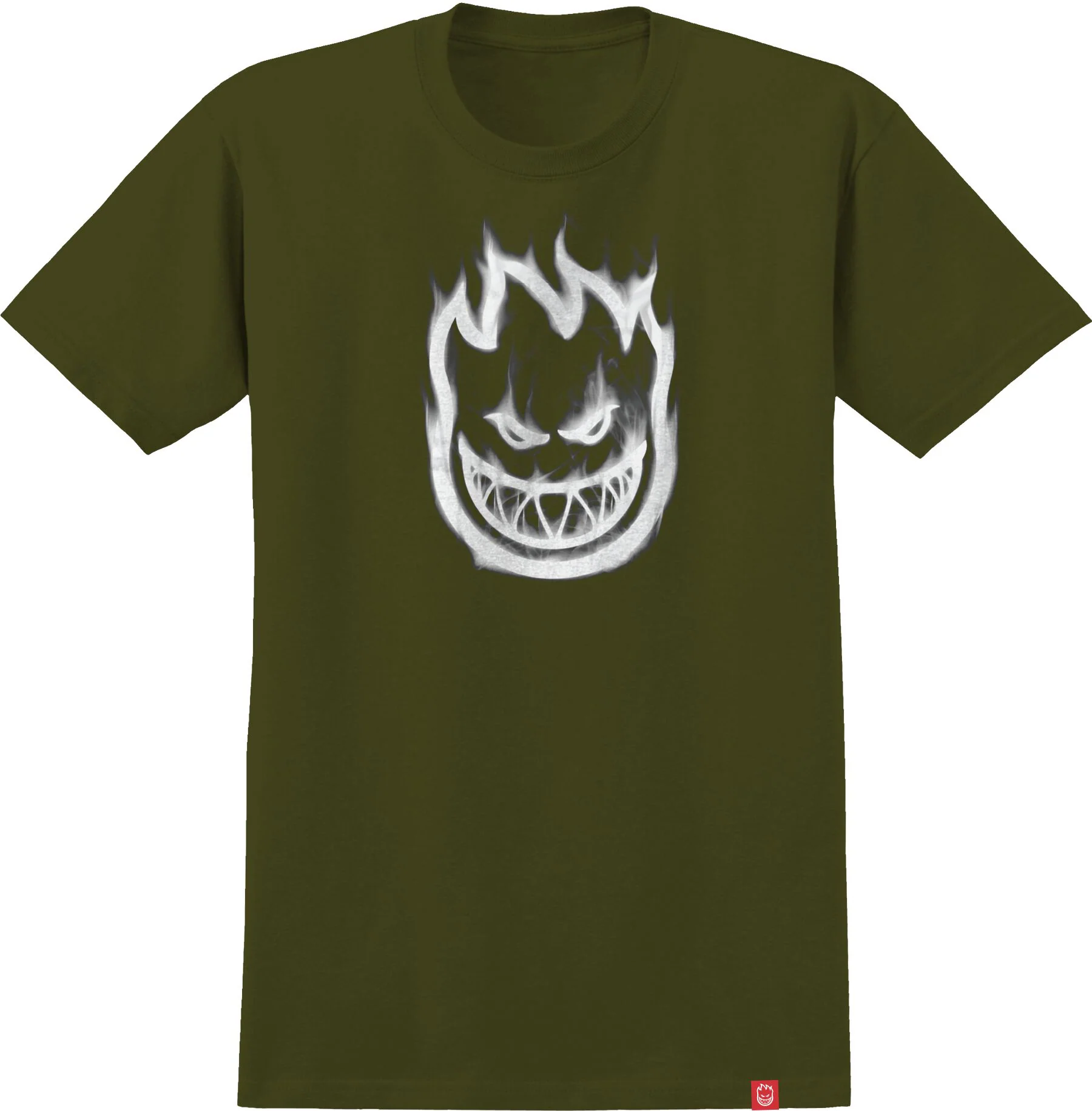 Spitfire - Bighead Smoke Tee | Military Green