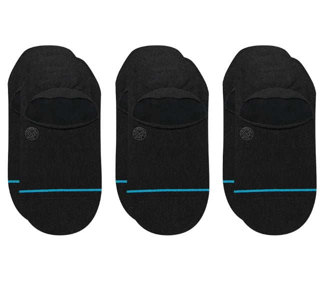 Stance - Icon No Show 3-Pack Socks | Black