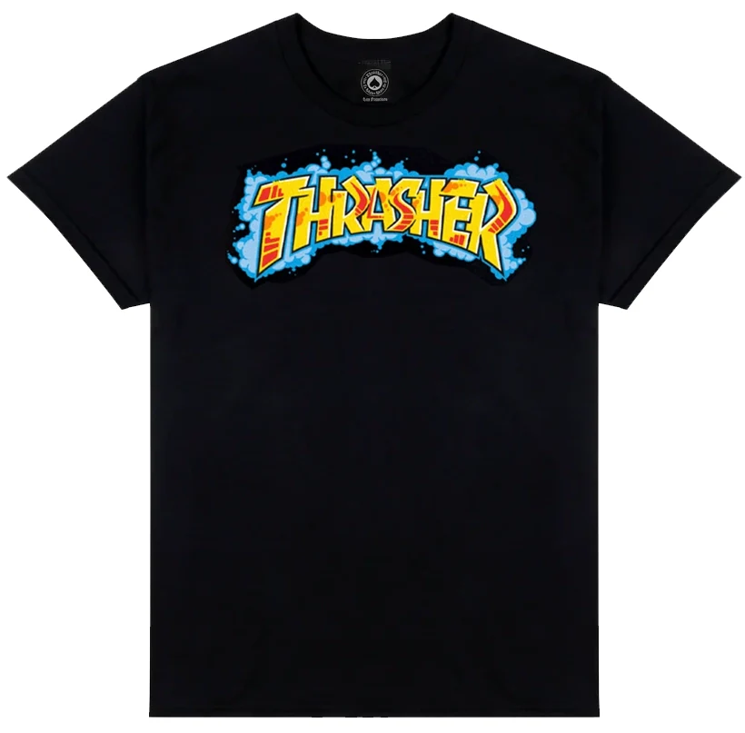 Thrasher - Graff Tee | Black