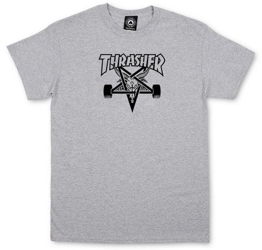 Thrasher - Skate Goat Tee | Heather Grey