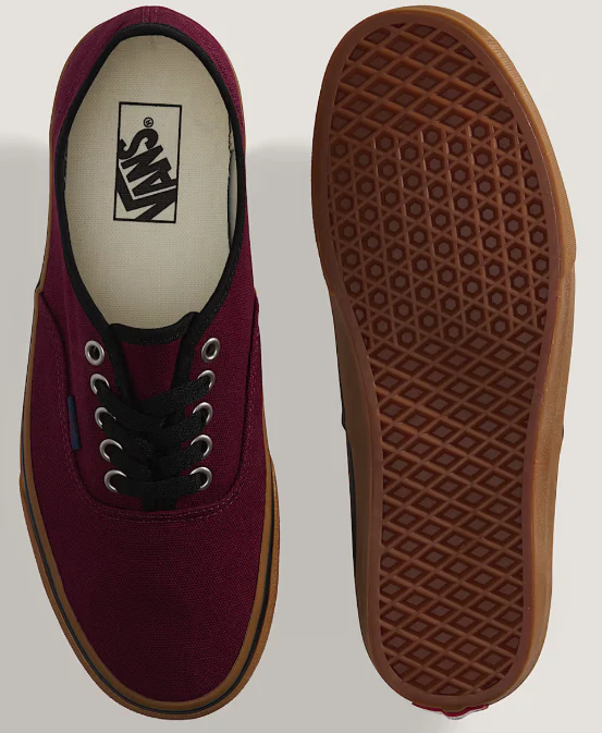 Vans - Authentic Shoes | Burgundy Gum - Image 3