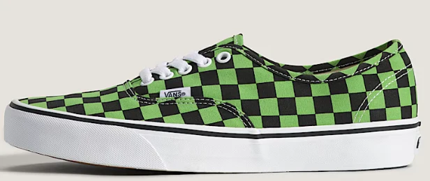 Vans - Authentic Shoes | Green Black (Checkerboard)