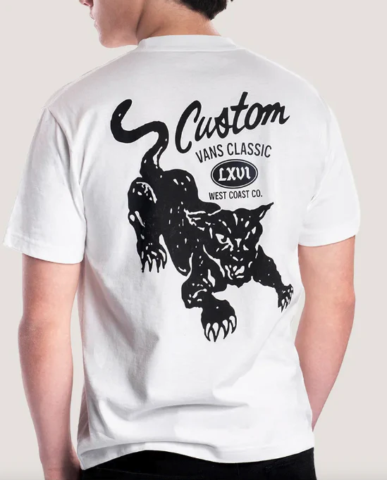 Vans - Custom Cat Tee | White - Image 3