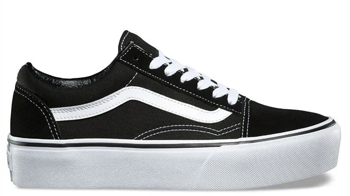 Vans - Old Skool Platform Shoes | Black