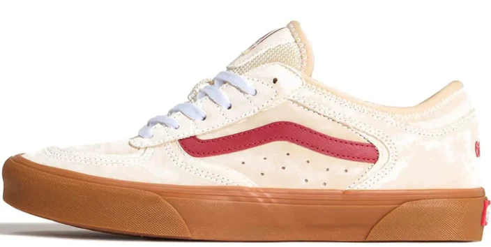 Vans - Rowley Classic Shoes | Cream Burgundy