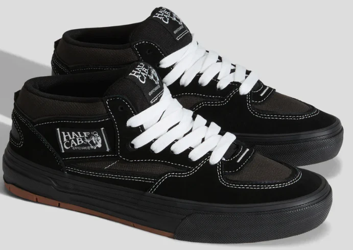 Vans - Skate Half Cab Wafflecup Shoes | Black - Image 2