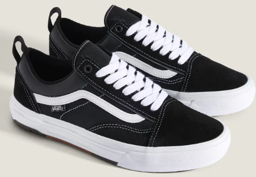 Vans - Skate Old Skool Wafflecup Shoes | Black White - Image 3