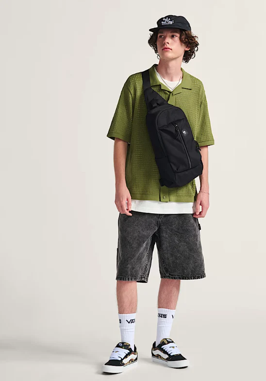 Vans - Warp Sling Bag | Black Ripstop - Image 5