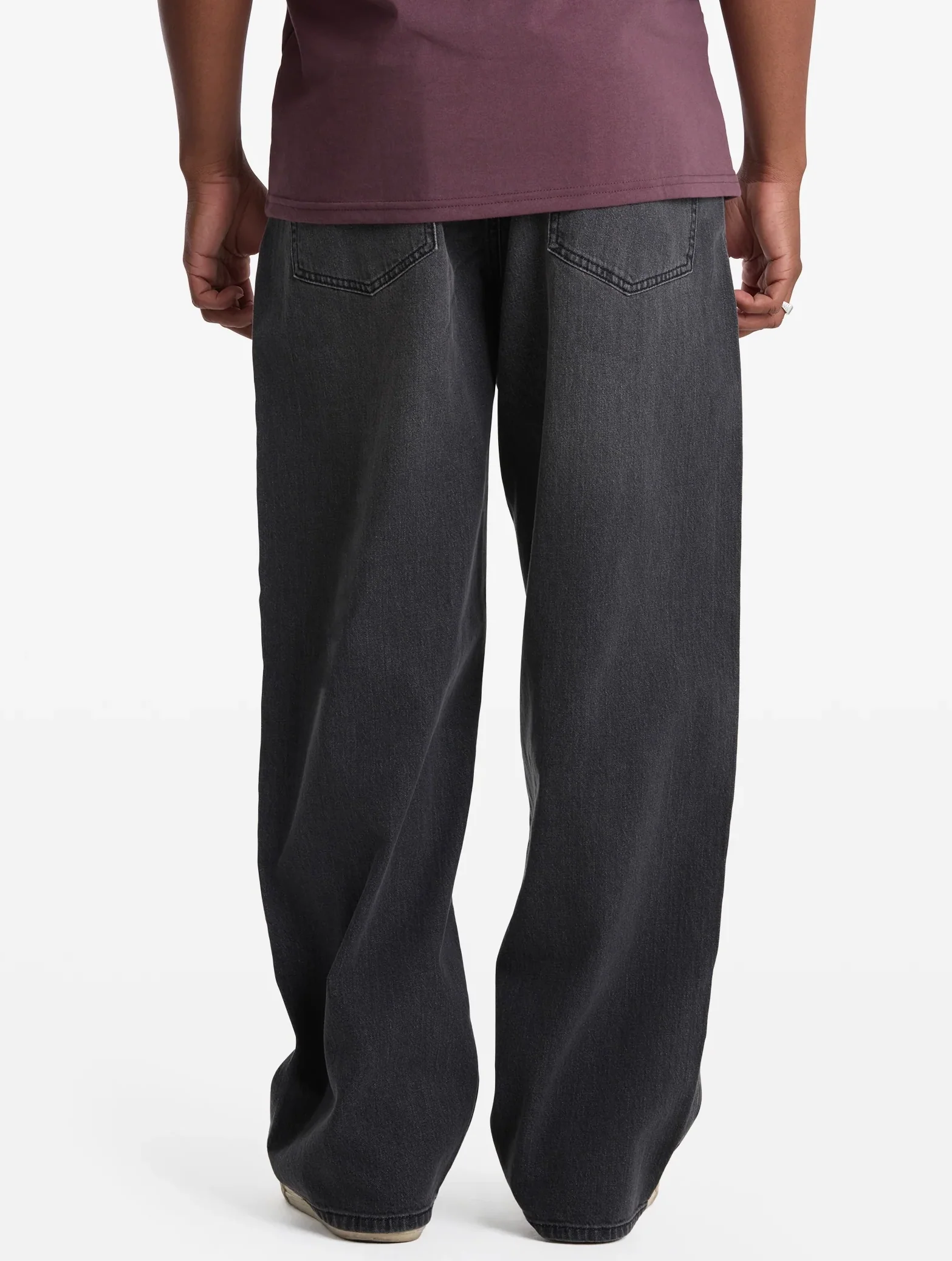 Volcom - Chillow Baggy Fit Jean | Black Grey - Image 2
