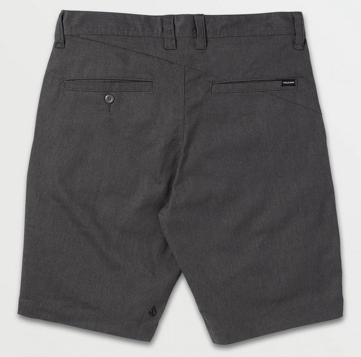 Volcom - Frickin Modern Stretch Shorts | Charcoal Heather - Image 2