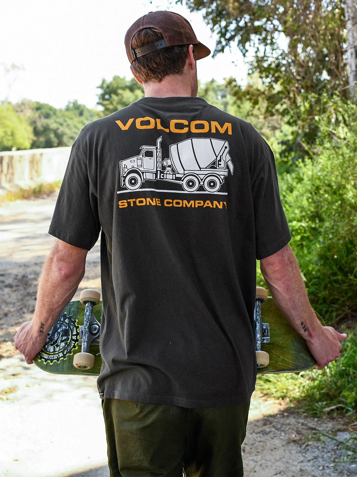 Volcom - Grant Taylor Skate Vitals Pocket Tee | Stealth Black - Image 3