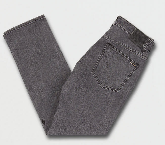 Volcom - Solver Modern Fit Jeans | Easy Enzyme Grey - Image 2