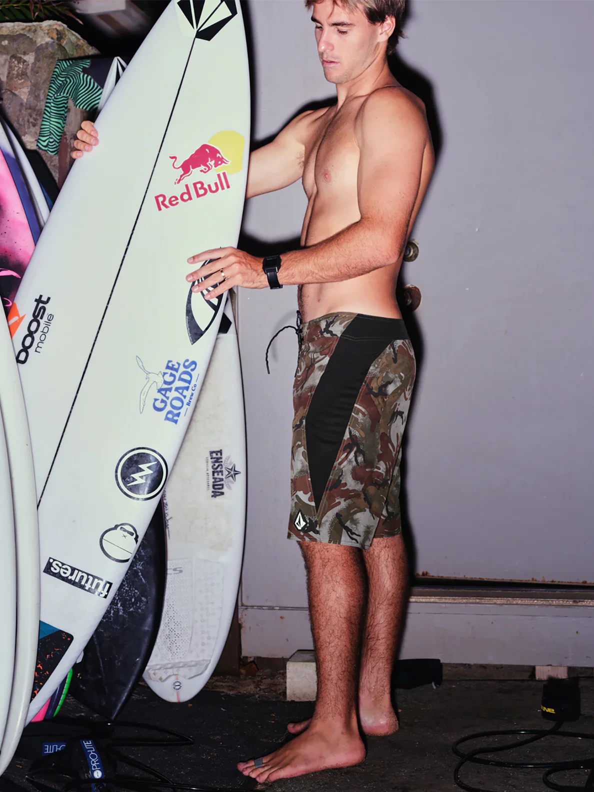 Volcom - Surf Vitals J. Robinson Mod-Tech Boardshorts | Camo - Image 3